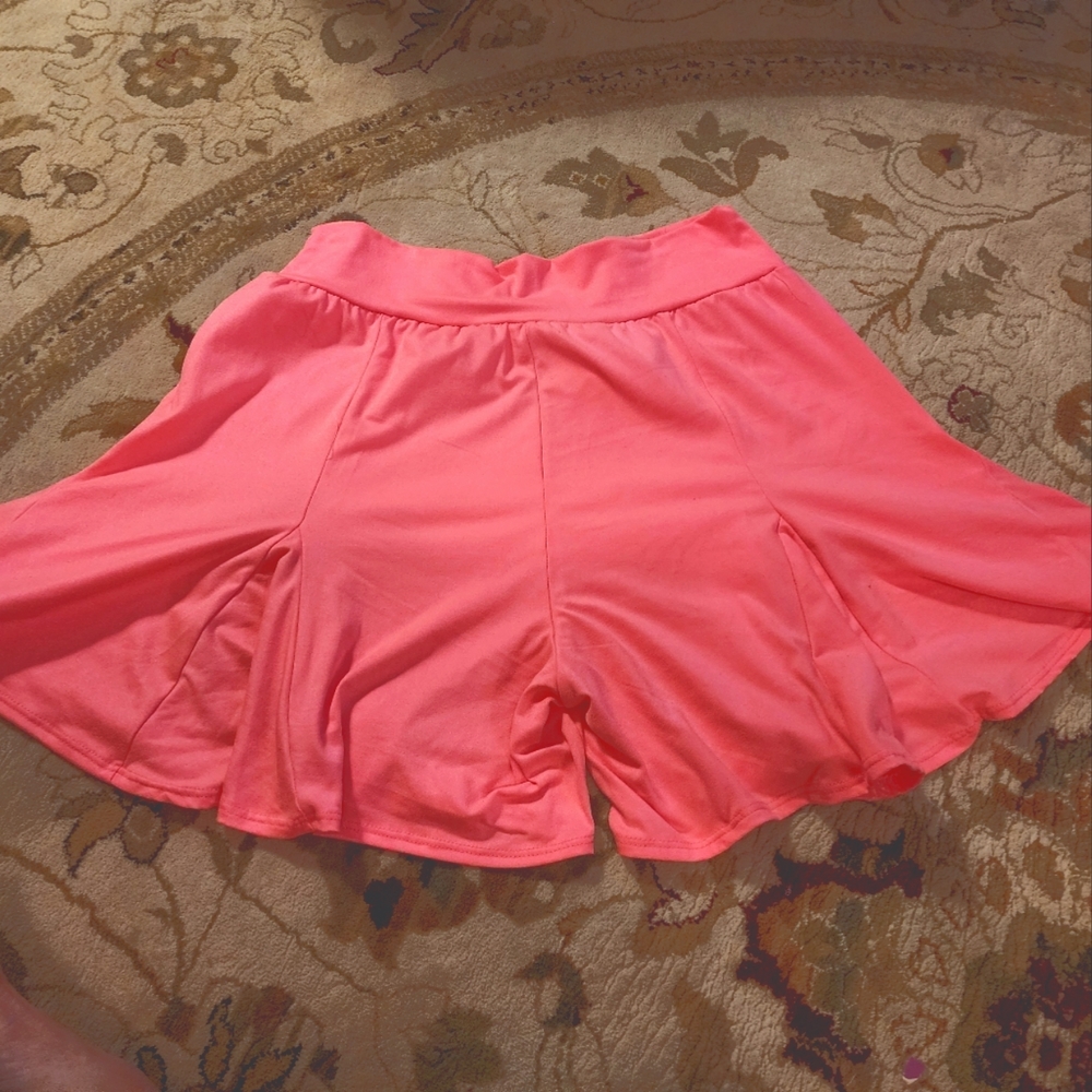 Chic soul flare cotton shorts